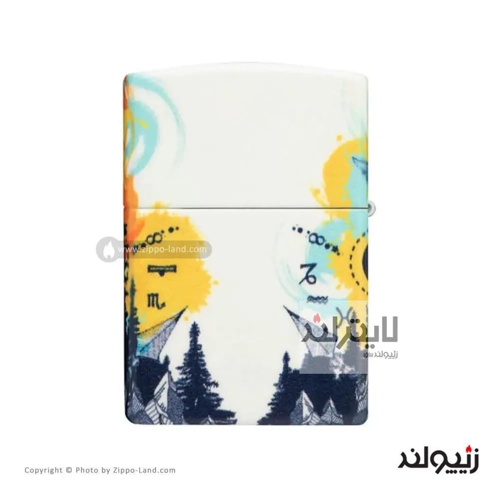 فندک زیپو مدل Compass Design کد 49805 — تصویر ۲