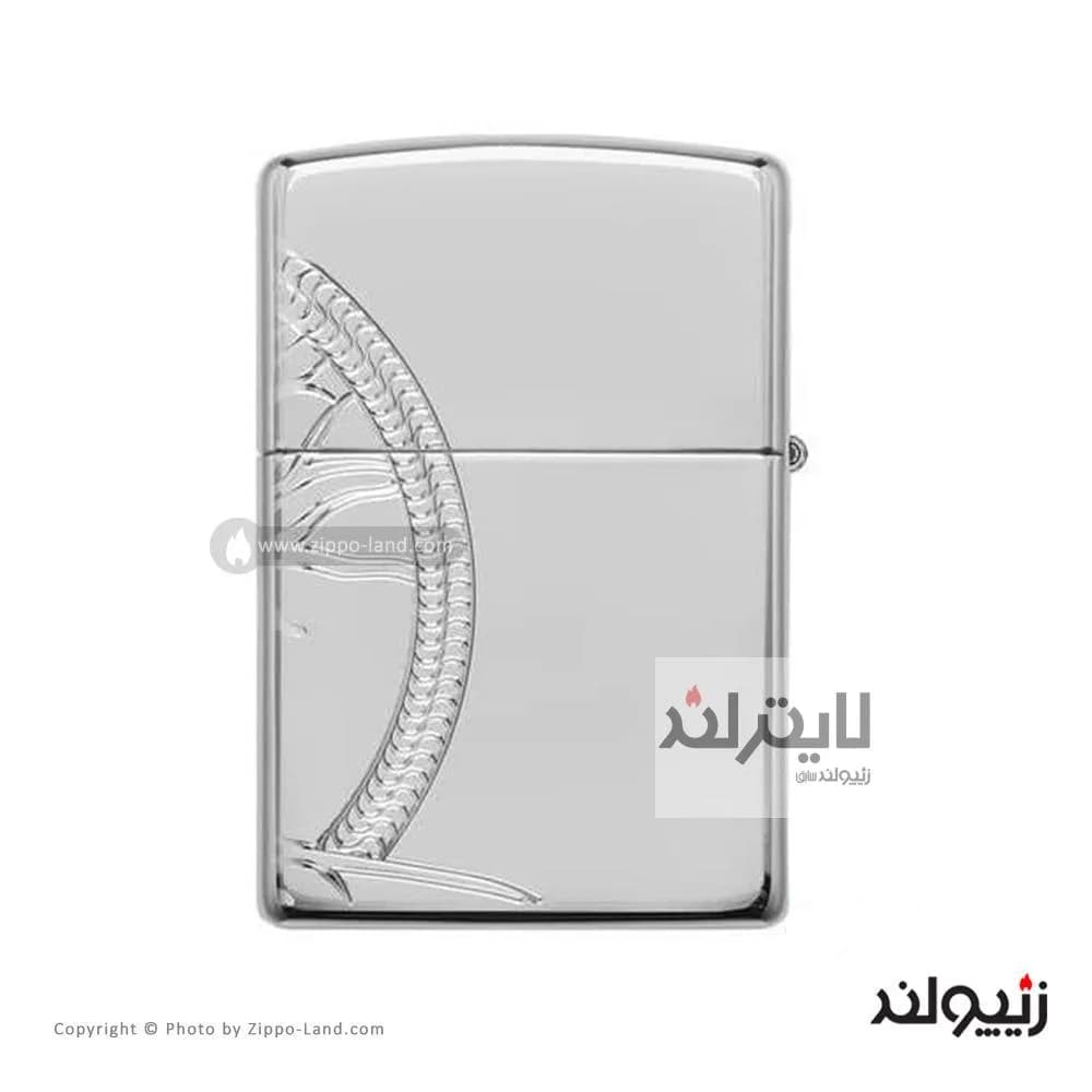 فندک زیپو مدل Sterling Silver Tree Of Life Design کد 49552 — تصویر ۲