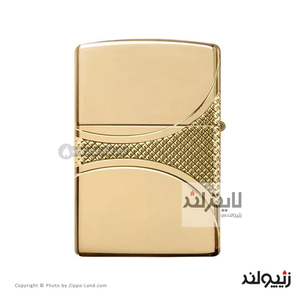 فندک زیپو مدل Armor Fleur-de-lis Design کد 49108 — تصویر ۲