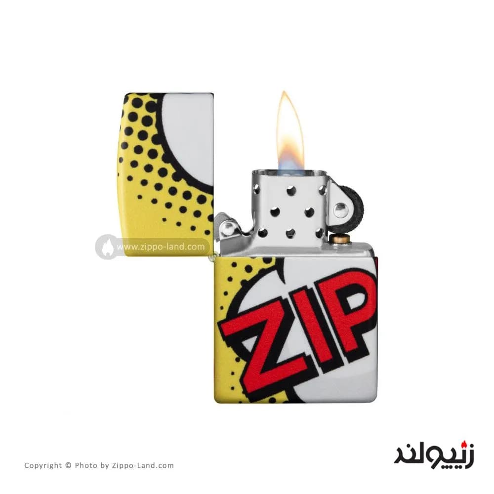 فندک زیپو مدل Zippo Pop Art Design کد 49533 — تصویر ۳
