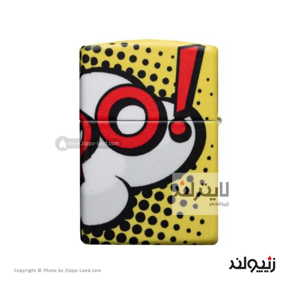 فندک زیپو مدل Zippo Pop Art Design کد 49533 — تصویر ۲