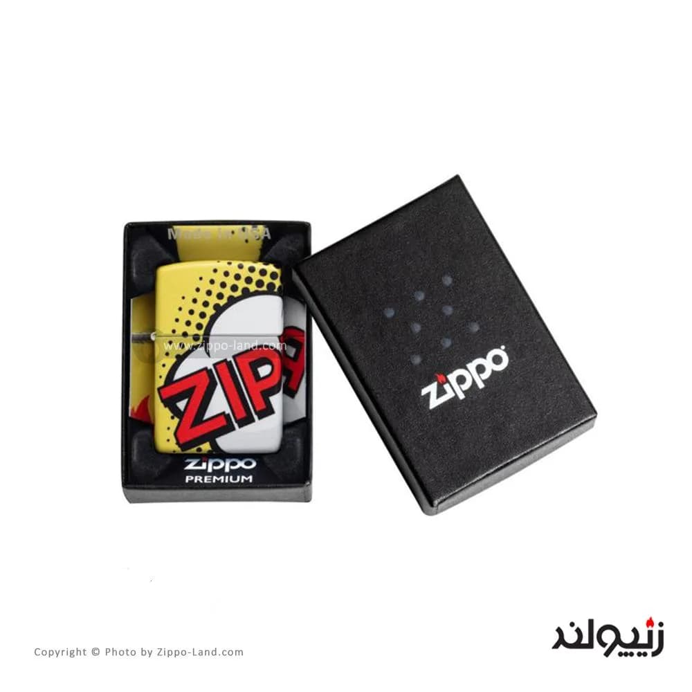 فندک زیپو مدل Zippo Pop Art Design کد 49533 — تصویر ۷