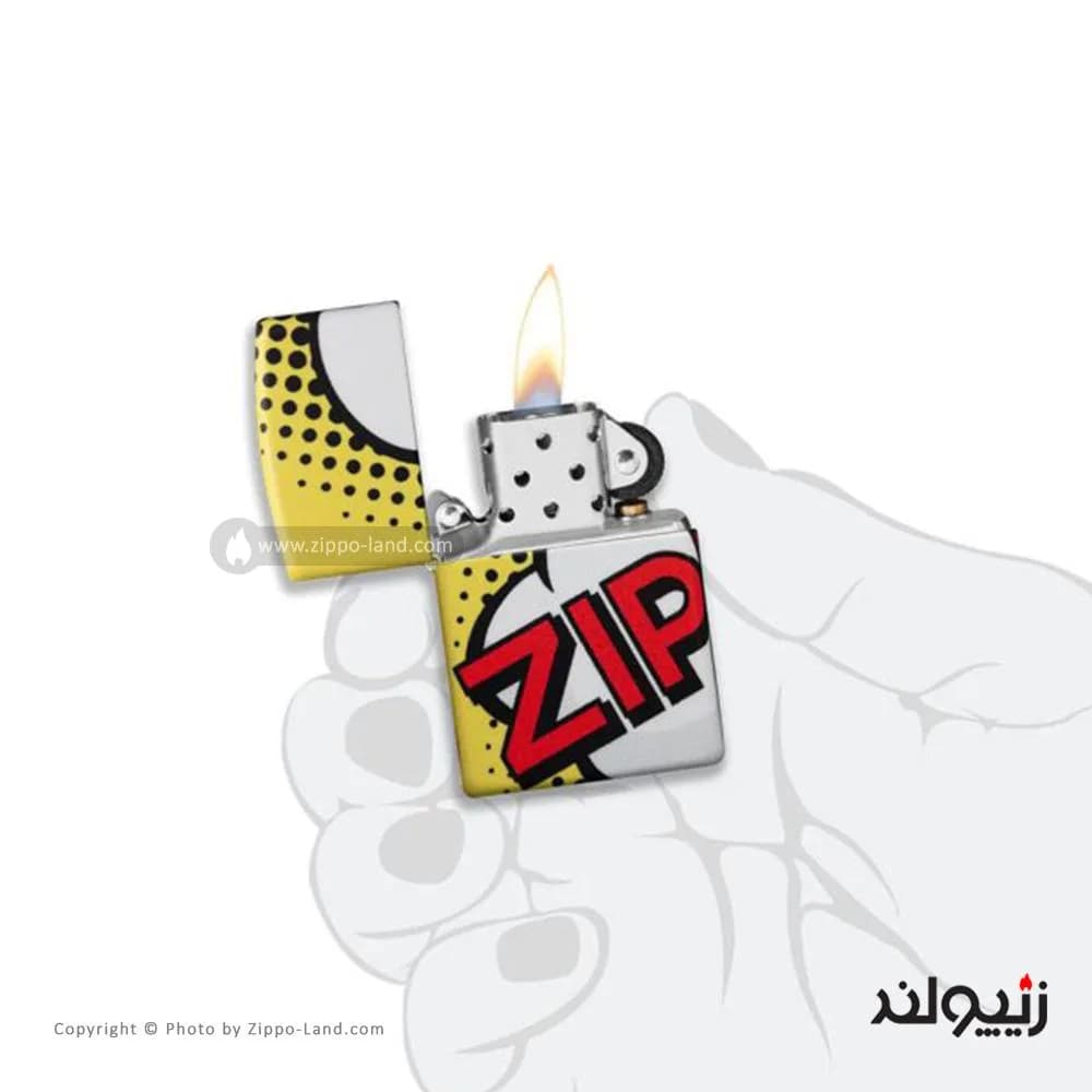 فندک زیپو مدل Zippo Pop Art Design کد 49533 — تصویر ۶