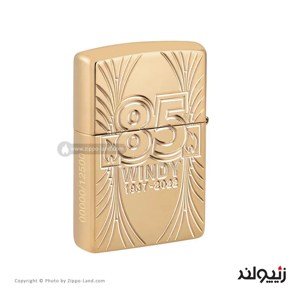 فندک زیپو مدل Windy 85th Anniversary Collectible کد 48413 — تصویر ۶