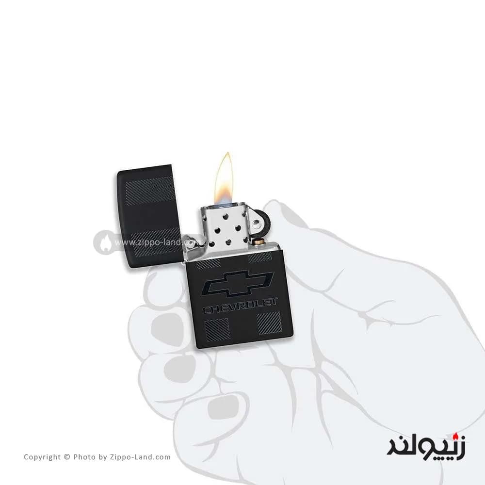 فندک زیپو مدل Chevrolet کد 49759 — تصویر ۳
