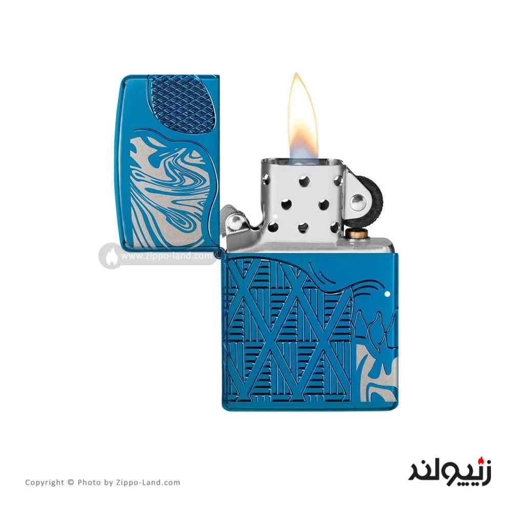 فندک زیپو مدل Armor Skull Design کد 49705 — تصویر ۳