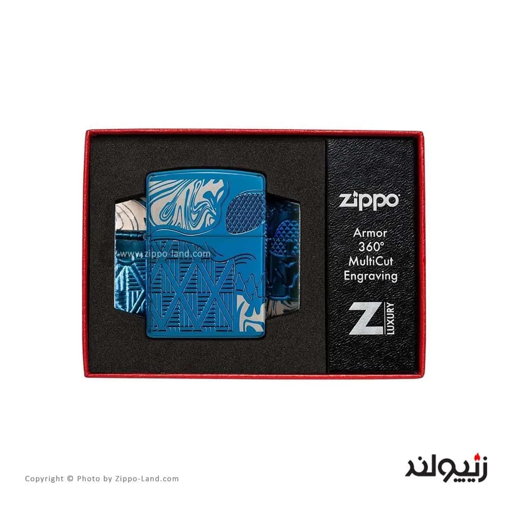 فندک زیپو مدل Armor Skull Design کد 49705 — تصویر ۵