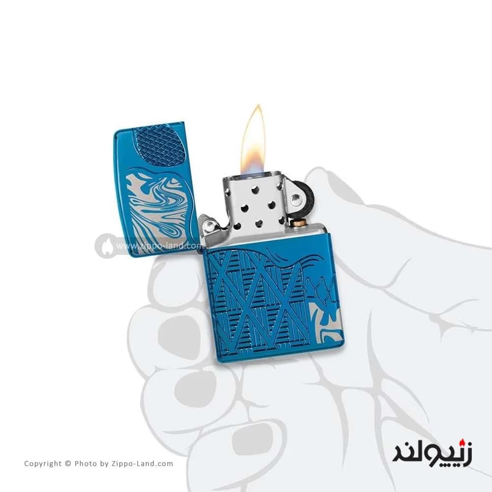 فندک زیپو مدل Armor Skull Design کد 49705 — تصویر ۴