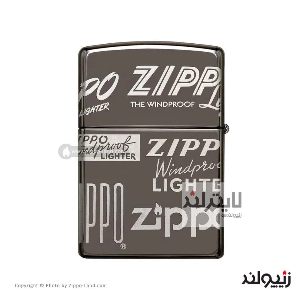 فندک زیپو مدل Zippo Logo Design کد 49051 — تصویر ۲