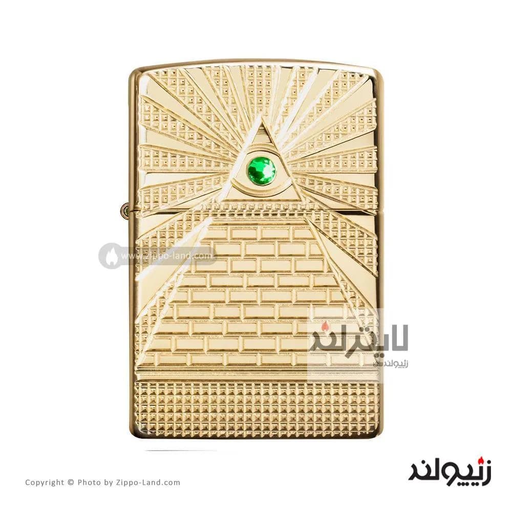 فندک زیپو مدل Armor Eye Of Providence Design کد 49060