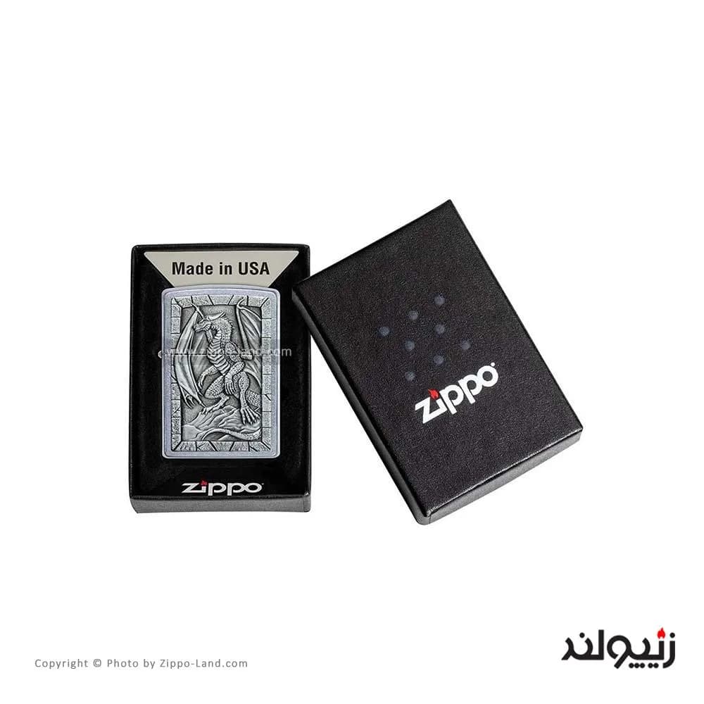 فندک زیپو مدل Dragon Emblem Design کد 49296 — تصویر ۴