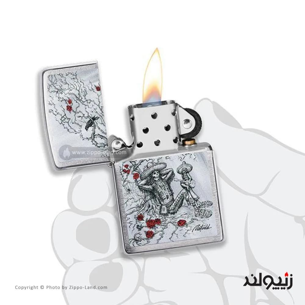 فندک زیپو مدل Rietveld کد 49144 — تصویر ۳