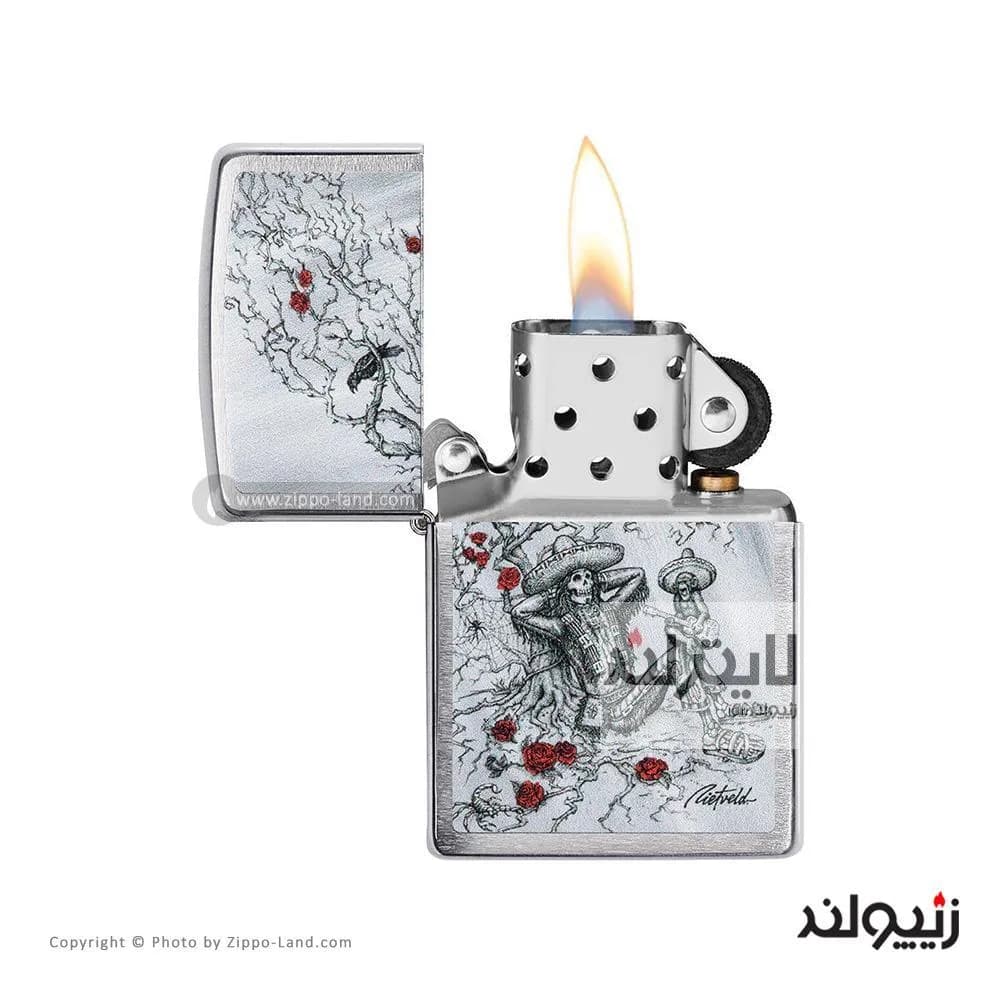 فندک زیپو مدل Rietveld کد 49144 — تصویر ۲