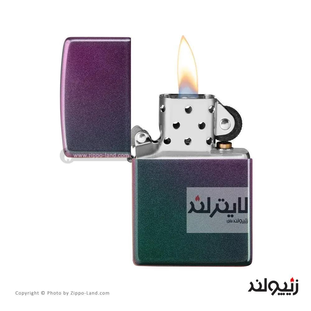 فندک زیپو مدل Classic Iridescent کد 49146 — تصویر ۲