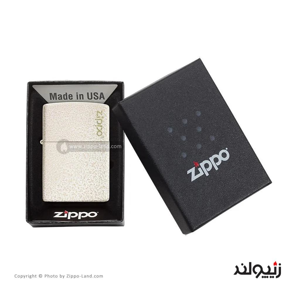 فندک زیپو مدل Classic Mercury Glass Zippo Logo کد 49181zl — تصویر ۴