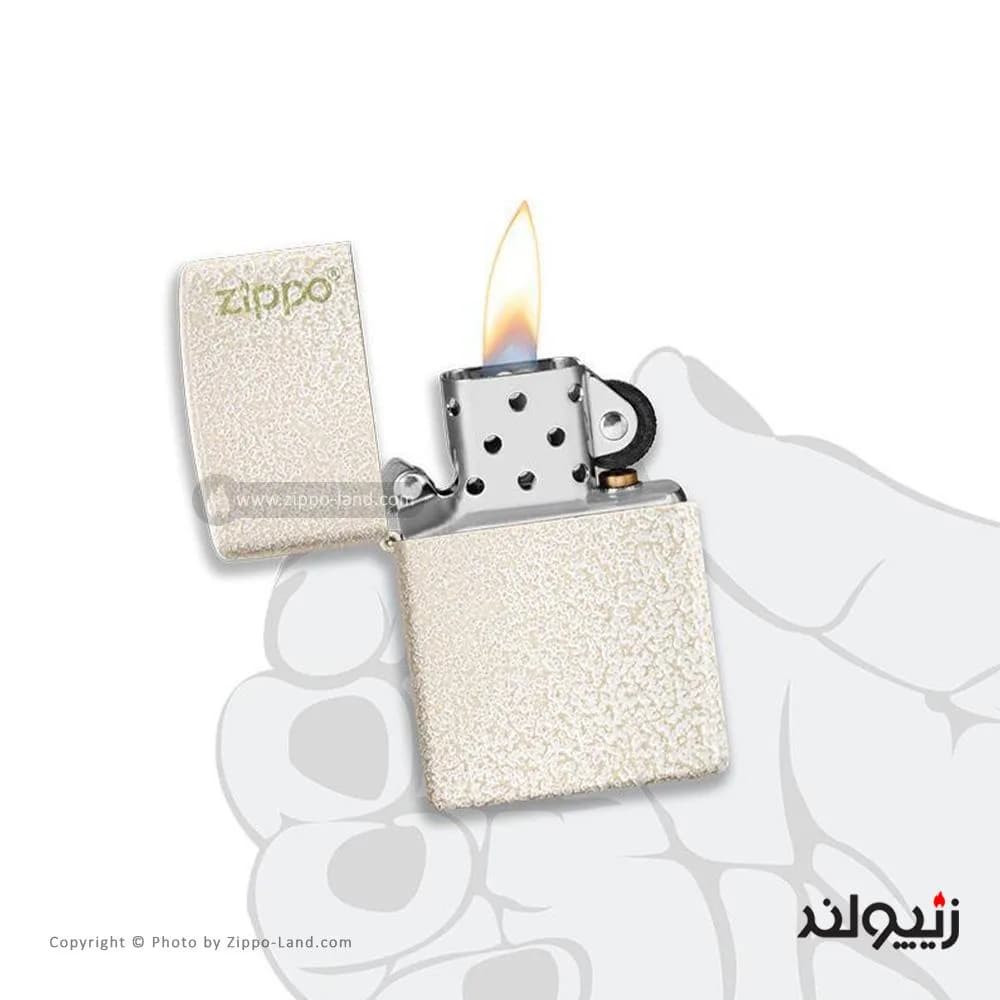 فندک زیپو مدل Classic Mercury Glass Zippo Logo کد 49181zl — تصویر ۳