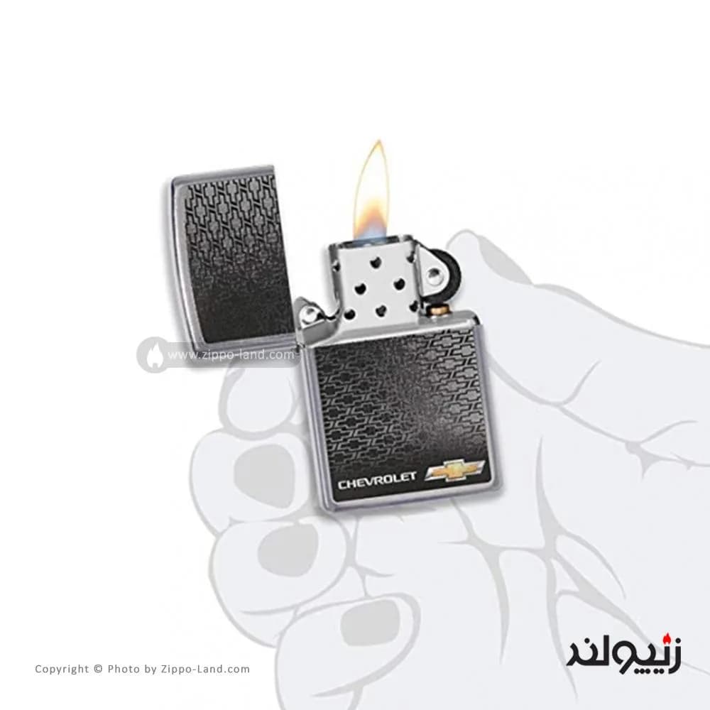 فندک زیپو مدل Chevrolet کد 49304 — تصویر ۳