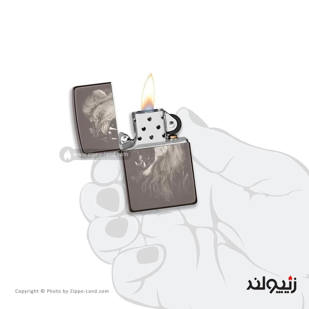 فندک زیپو Lion Design کد 49433 — تصویر ۳