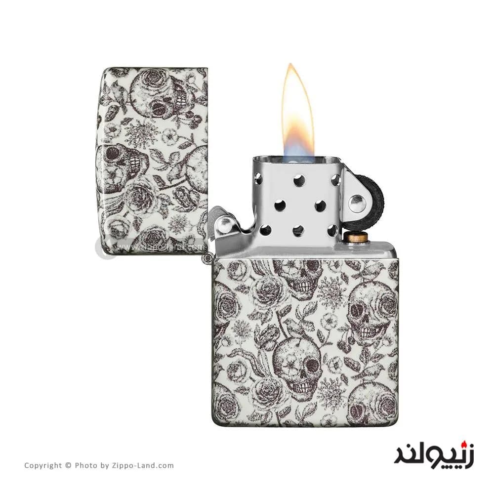 فندک زیپو Skeleton Design کد 49458 — تصویر ۳
