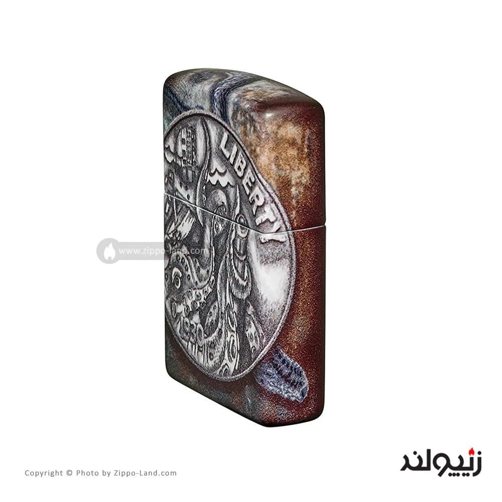 فندک زیپو مدل Pirate Coin Design کد 49434 — تصویر ۶