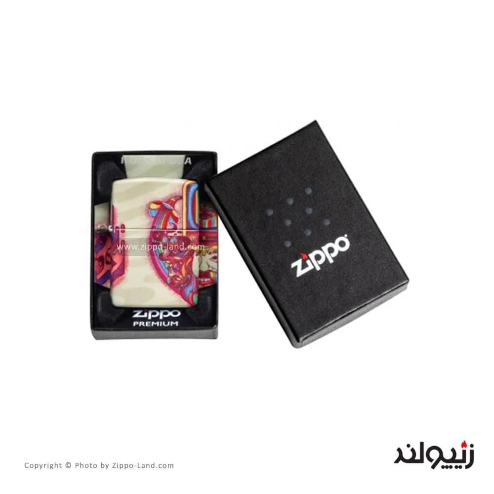 فندک زیپو مدل Trippy Design کد 49435 — تصویر ۵