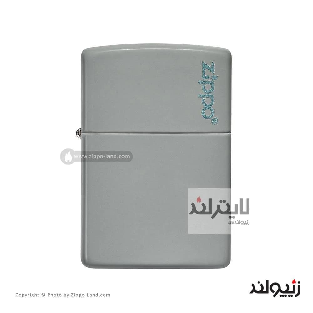 فندک زیپو مدل Classic Flat Gray Zippo Logo کد 49452zl