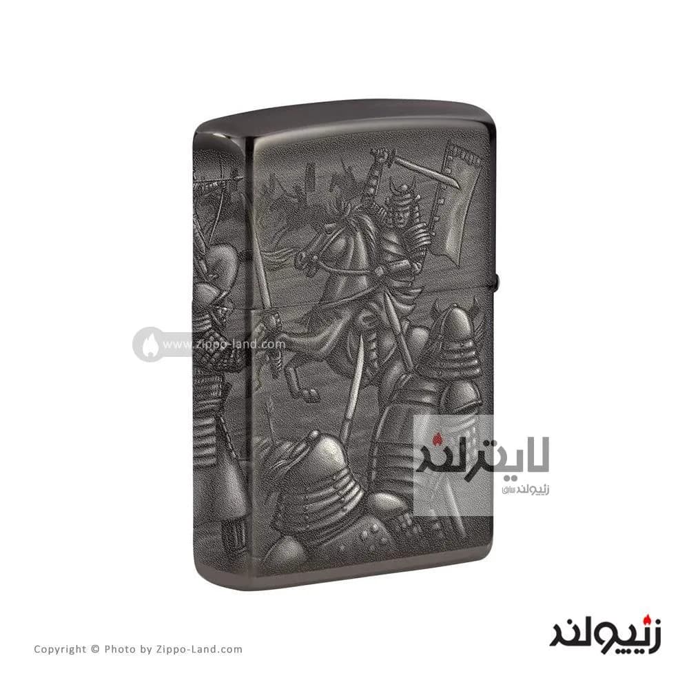 فندک زیپو مدل Knight Fight Design کد 49292 — تصویر ۲
