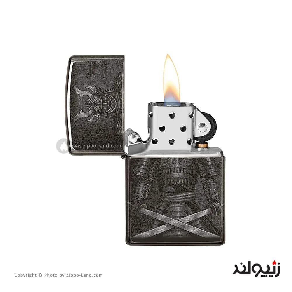 فندک زیپو مدل Knight Fight Design کد 49292 — تصویر ۳