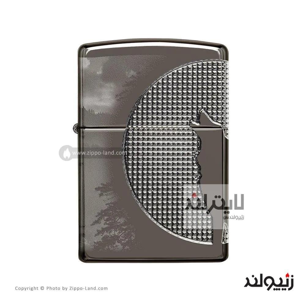 فندک زیپو مدل Armor Wolf Design کد 49353