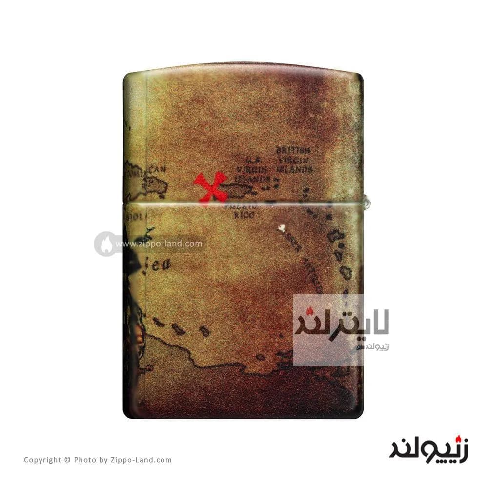 فندک زیپو مدل Pirate Ship Design کد 49355 — تصویر ۲