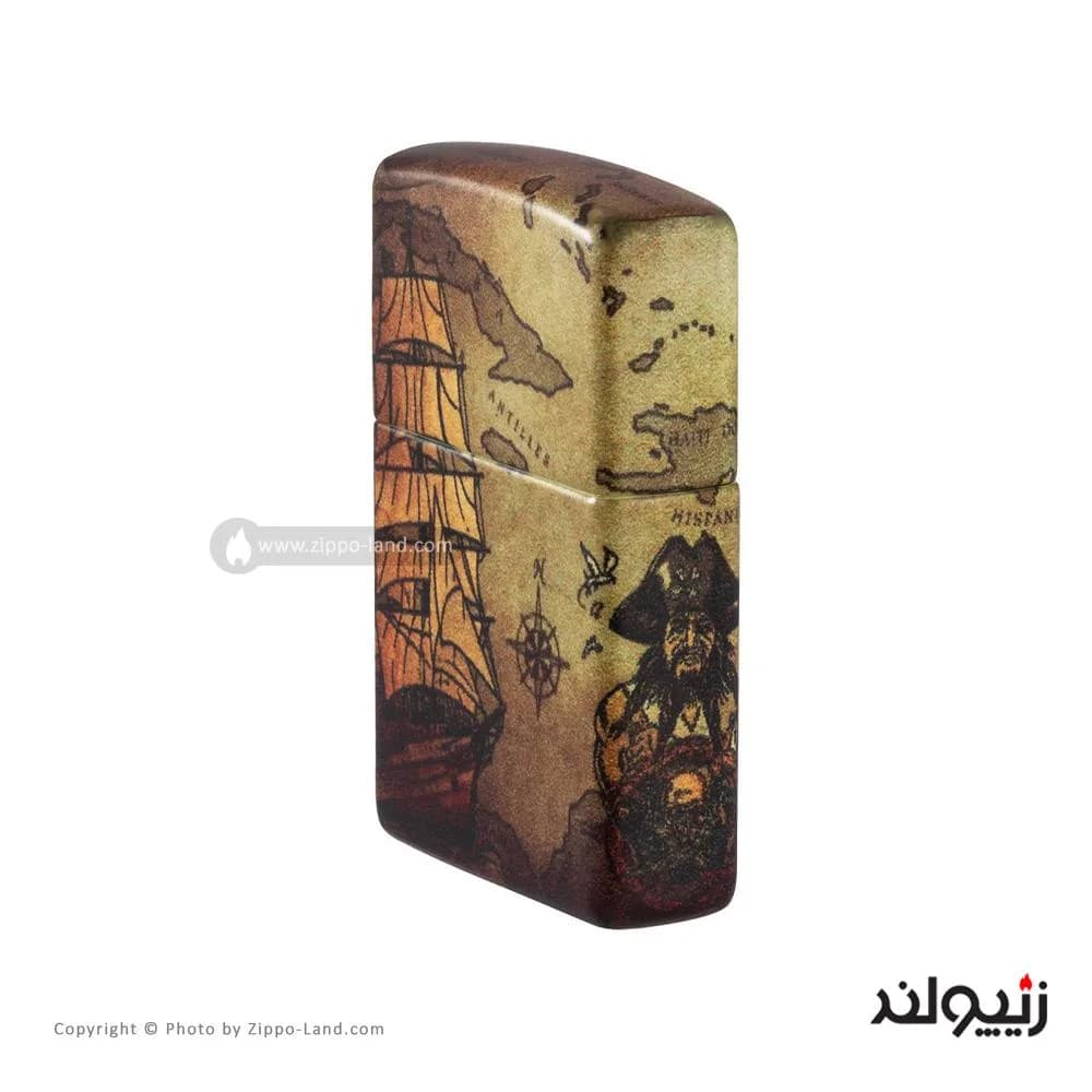 فندک زیپو مدل Pirate Ship Design کد 49355 — تصویر ۶