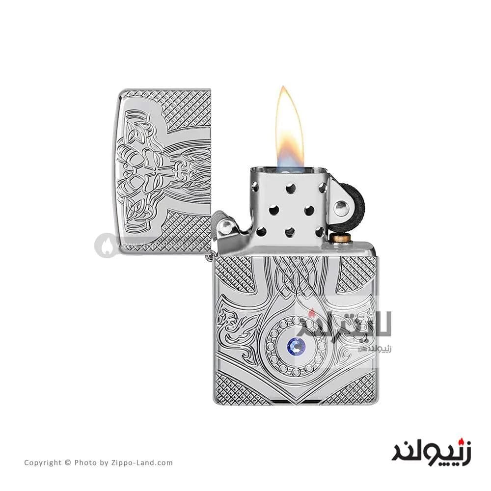 فندک زیپو مدل Armor Medieval Design کد 49289 — تصویر ۲