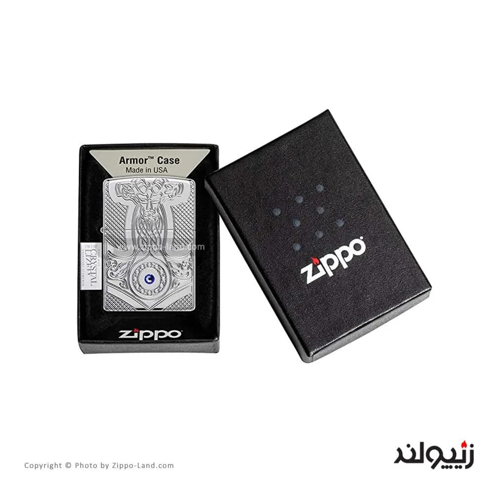 فندک زیپو مدل Armor Medieval Design کد 49289 — تصویر ۴
