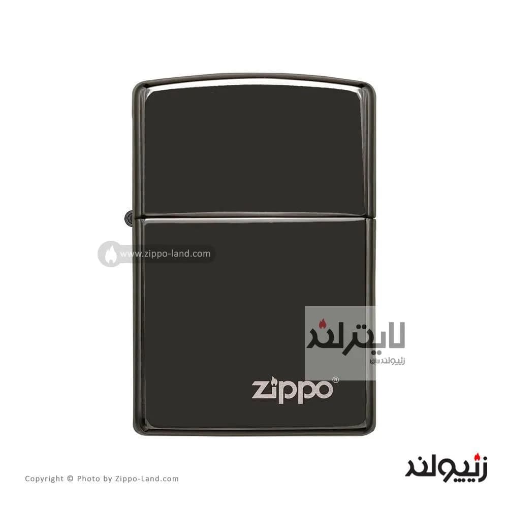 فندک زیپو مدل Classic High Polish Black کد 24756zl
