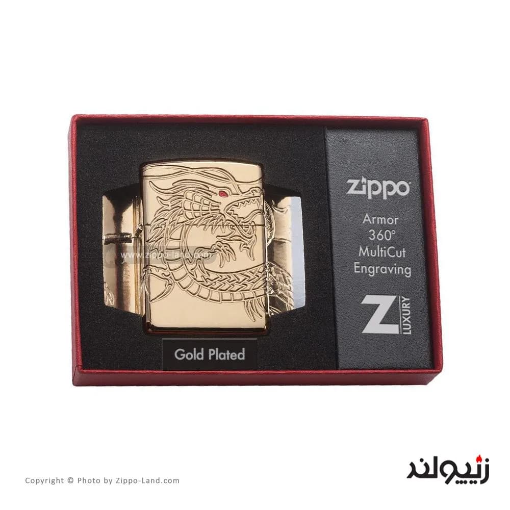 فندک زیپو مدل Asian Dragon کد 29265 — تصویر ۵