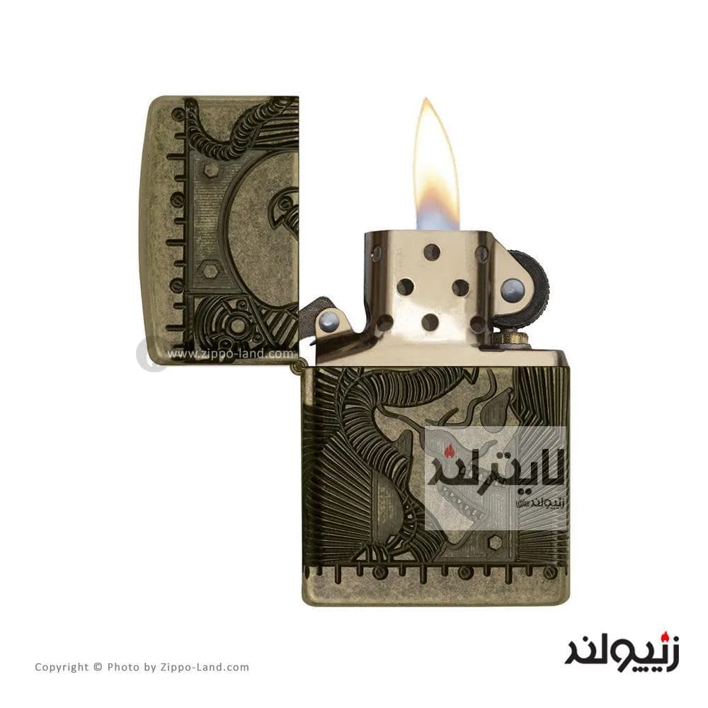 فندک زیپو مدل Steampunk کد 29268 — تصویر ۲