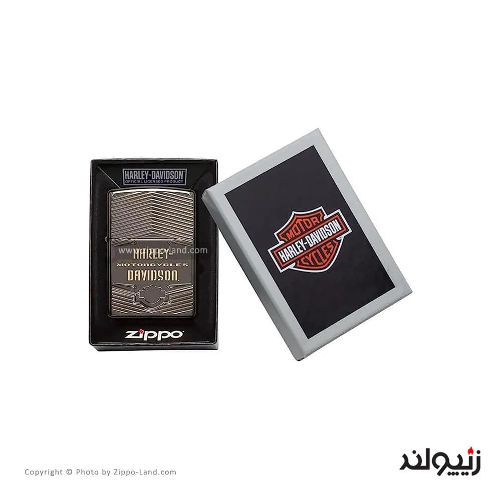 فندک زیپو مدل Harley-Davidson کد 29165 — تصویر ۴