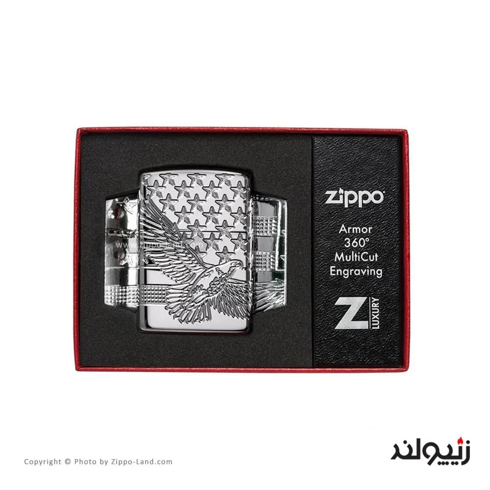 فندک زیپو مدل Patriotic Design کد 49027 — تصویر ۵