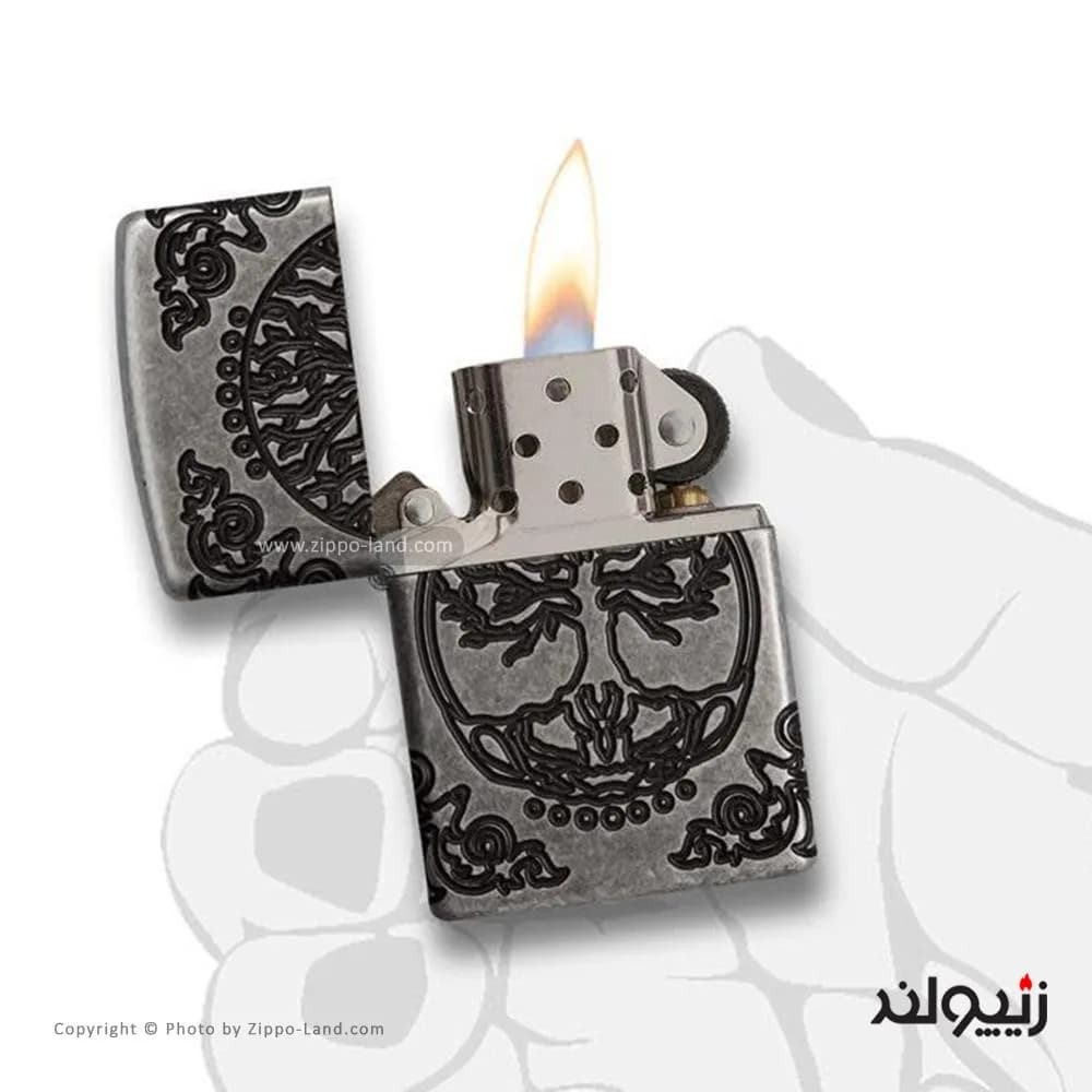 فندک زیپو مدل Tree Of Life کد 29670 — تصویر ۳