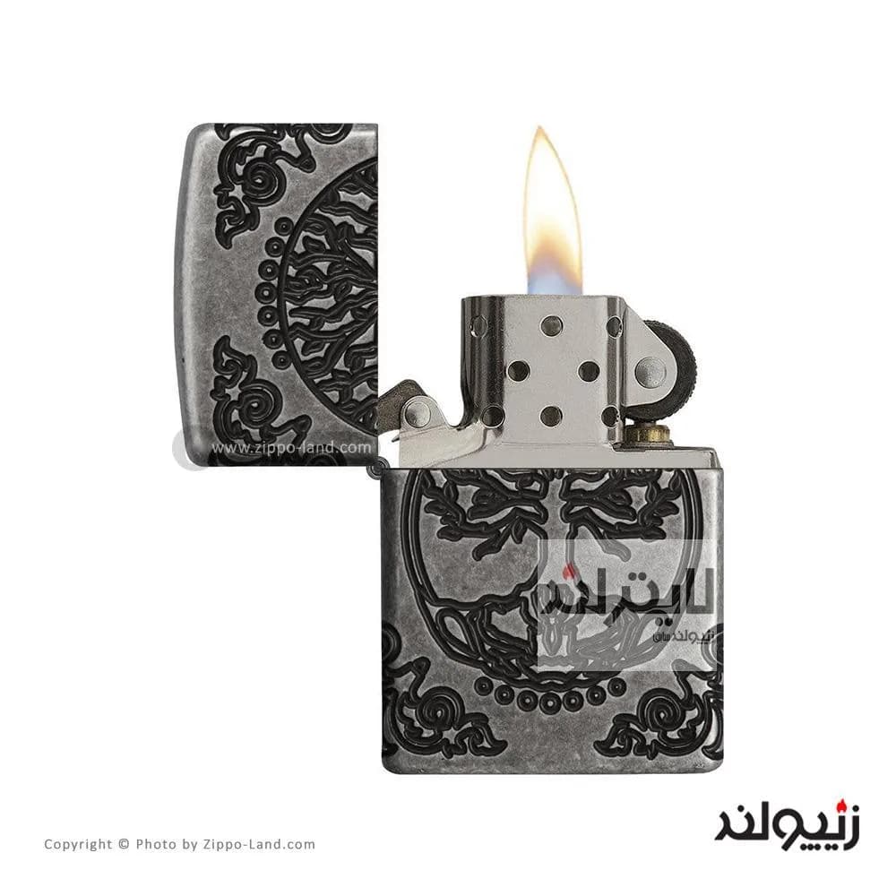 فندک زیپو مدل Tree Of Life کد 29670 — تصویر ۲