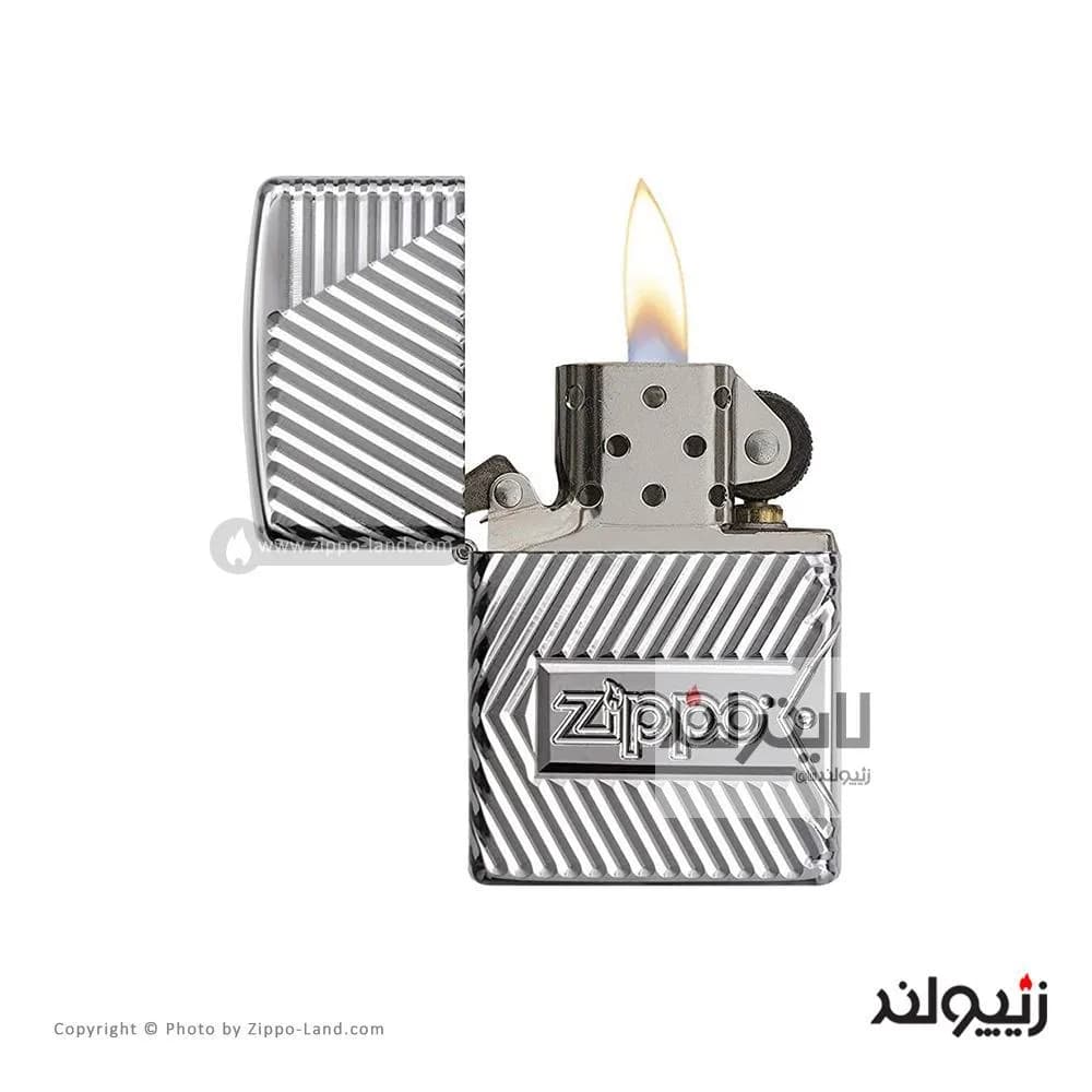 فندک زیپو مدل Armor Bolts Design کد 29672 — تصویر ۲