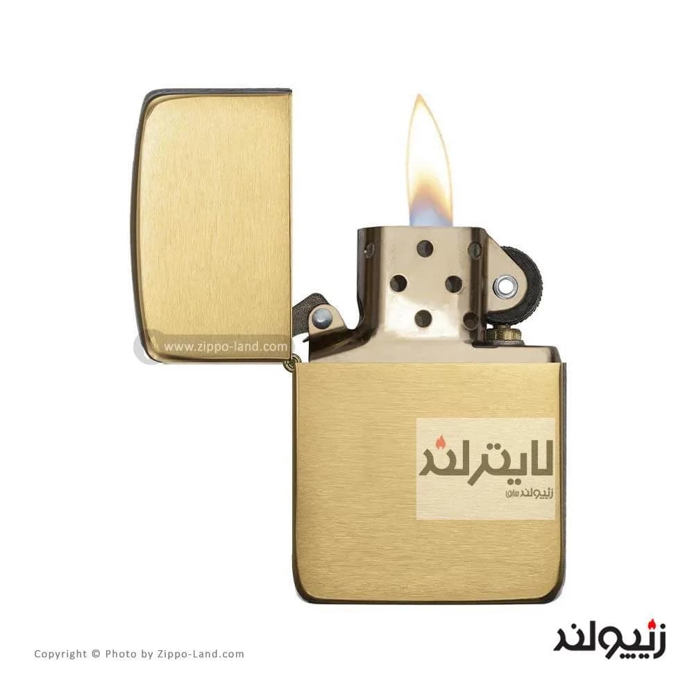 فندک زیپو مدل Brashed Brass 1941 Replica کد 1941b — تصویر ۲
