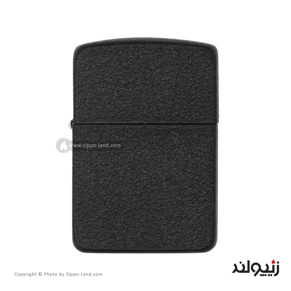 فندک زیپو مدل Black Crackle 1941 Replica کد 28582