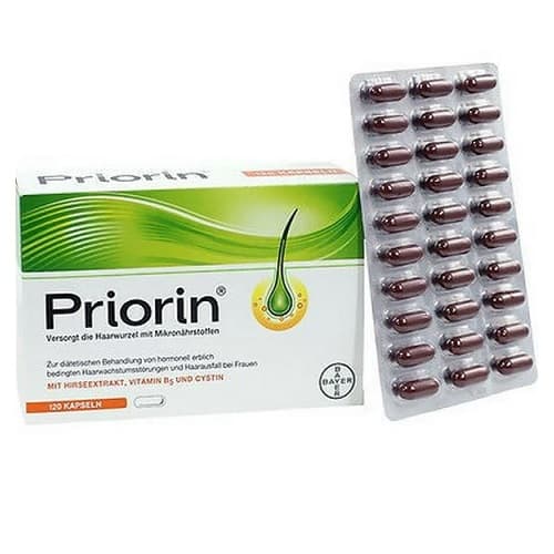 پریورین کپسول تقویتی مو ورق 30 عددی Priorin