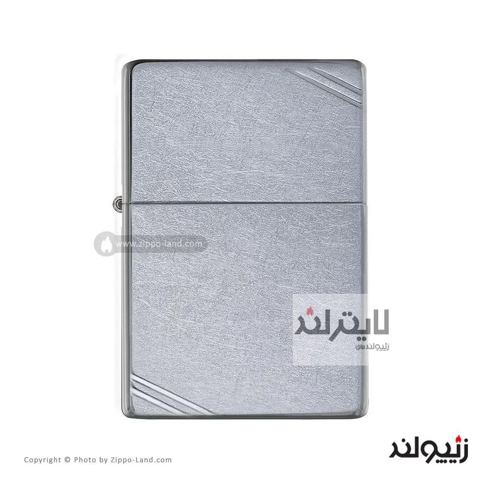 فندک زیپو مدل Street Chrome Vintage With Slashes کد 267