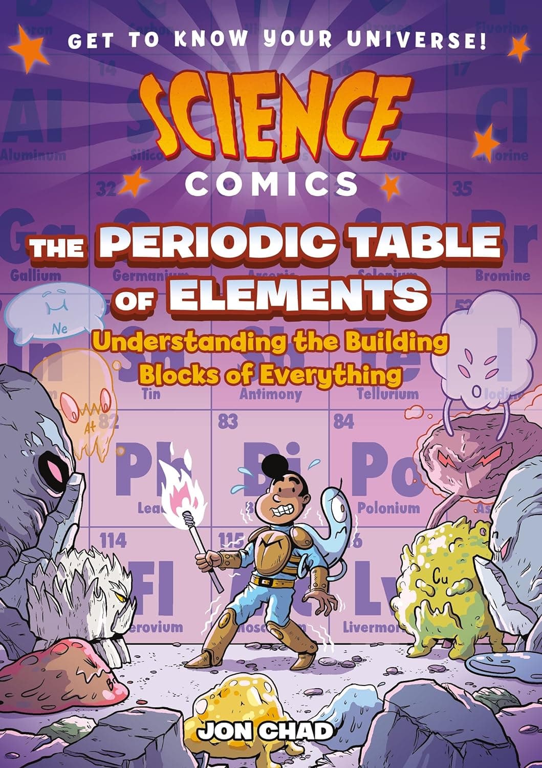 کتاب Science Comics: The Periodic Table of Elements: Understanding the Building Blocks of Everything