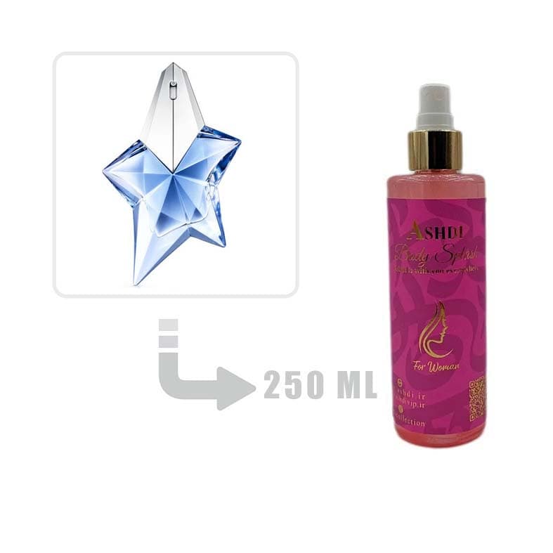 بادی اسپلش تیری موگلر آنجل زنانه (ستاره ای) 250 میل | Thierry Mugler Angel for Woman 250ml