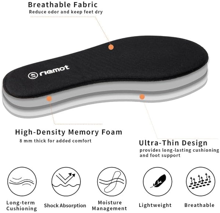 کفی کفش طبی و راحت (Comfort Insole) – سایزهای ۴۲ تا ۴۴ — تصویر ۳