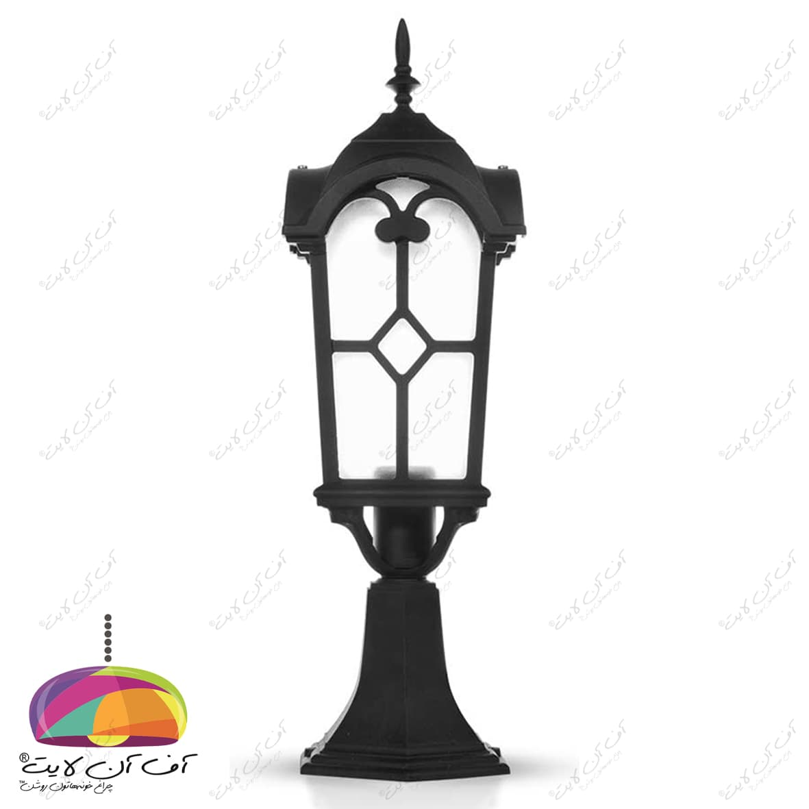 چراغ سردری حیاطی مدل روشا شب تاب