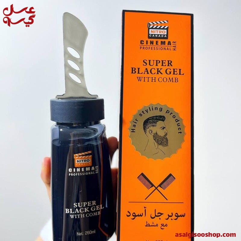 ژل مو حالت دهنده شانه دار نیترو کانادا حجم 260 میل | کد 2325